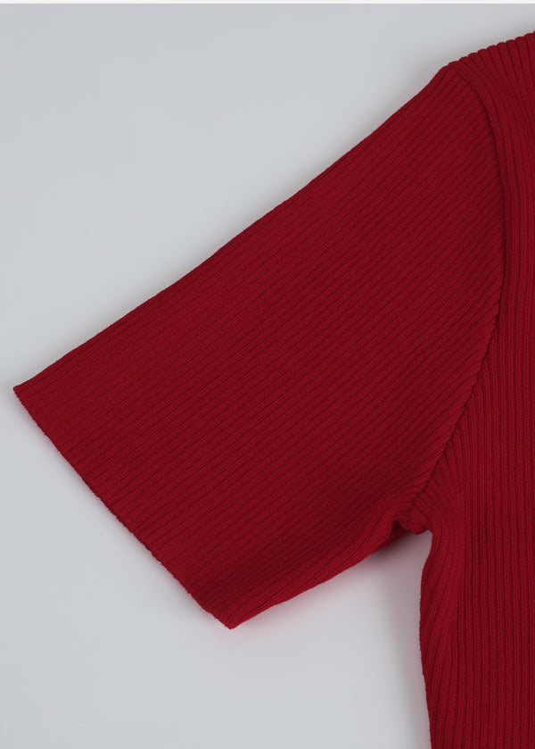 Vera Frill V-neck Knit